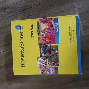 Rosetta Stone Spanish (Latin America) Levels 1-5 TOTALe Complete In Original Box